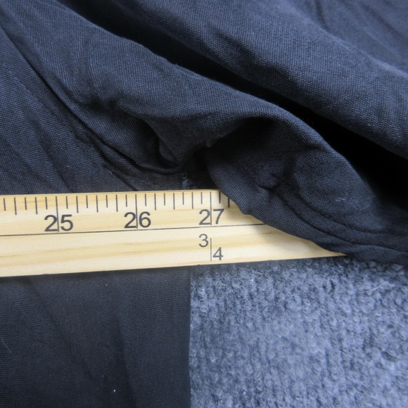 Tori Richard Shirt Mens 2XL Black Silk Just Chillin Around Martini Embroidered - Picture 6 of 7